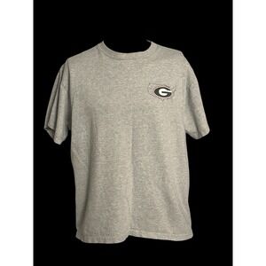Georgia Bulldogs "Dawg Nation" Gray T Shirt Mens Medium Short Sleeve